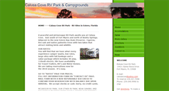 Desktop Screenshot of calusa-cove-rv-park.com
